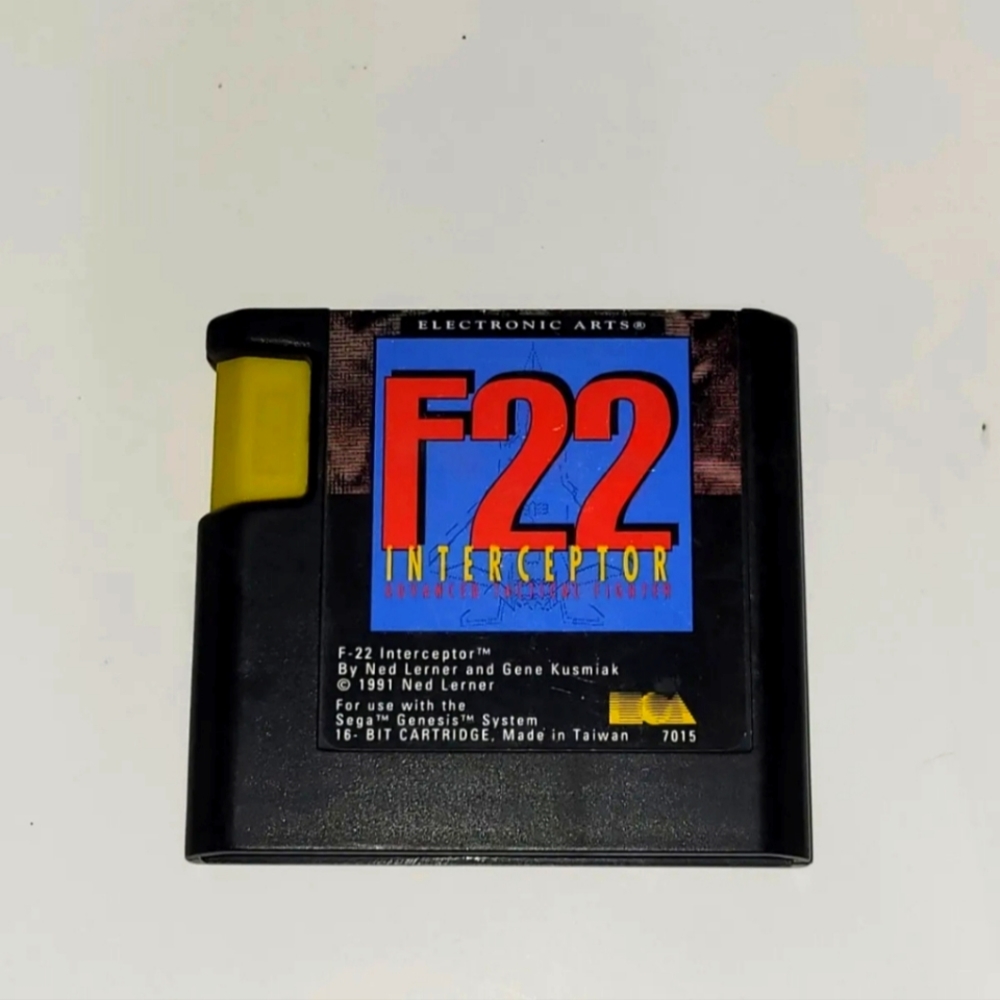 F22 Interceptor Sega Genesis (1991)